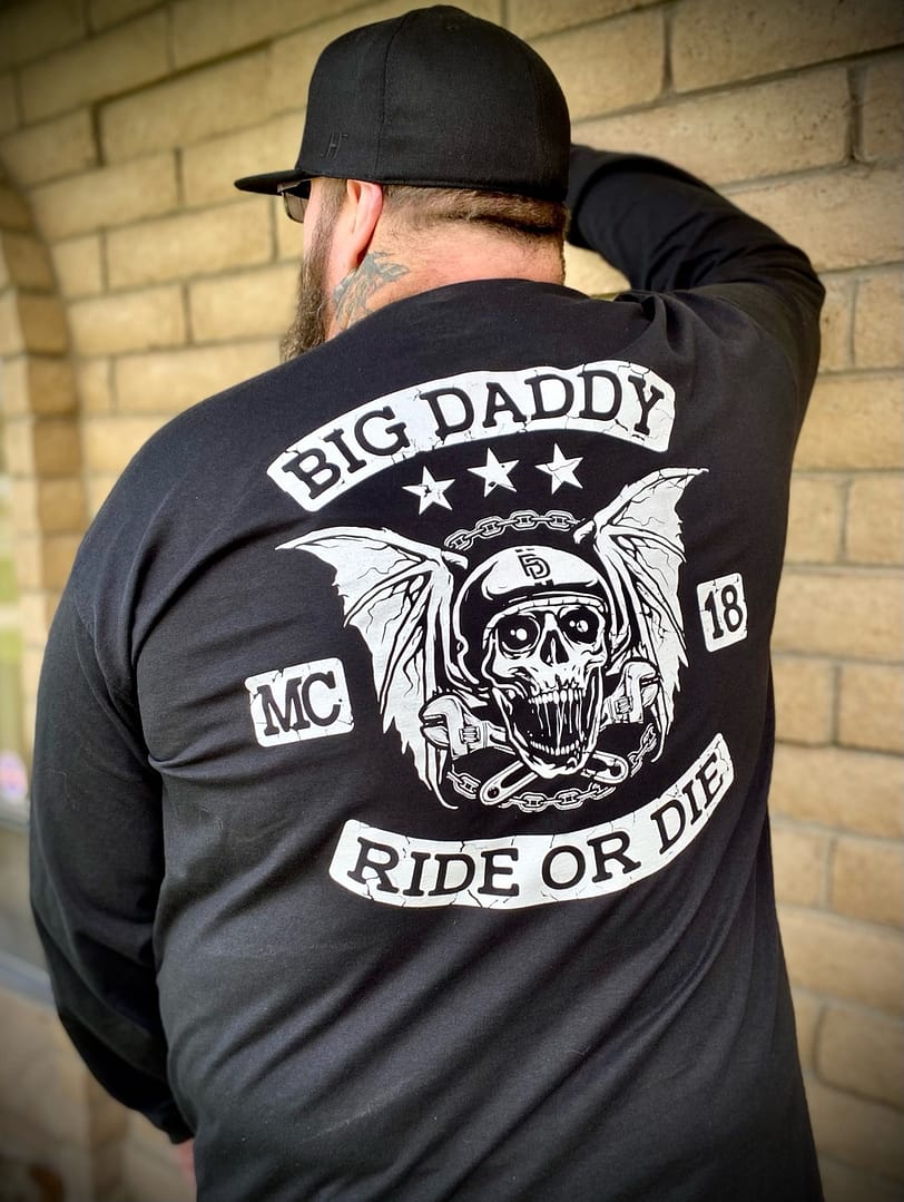 Big Daddy MC Club Long Sleeve Tee (Black)