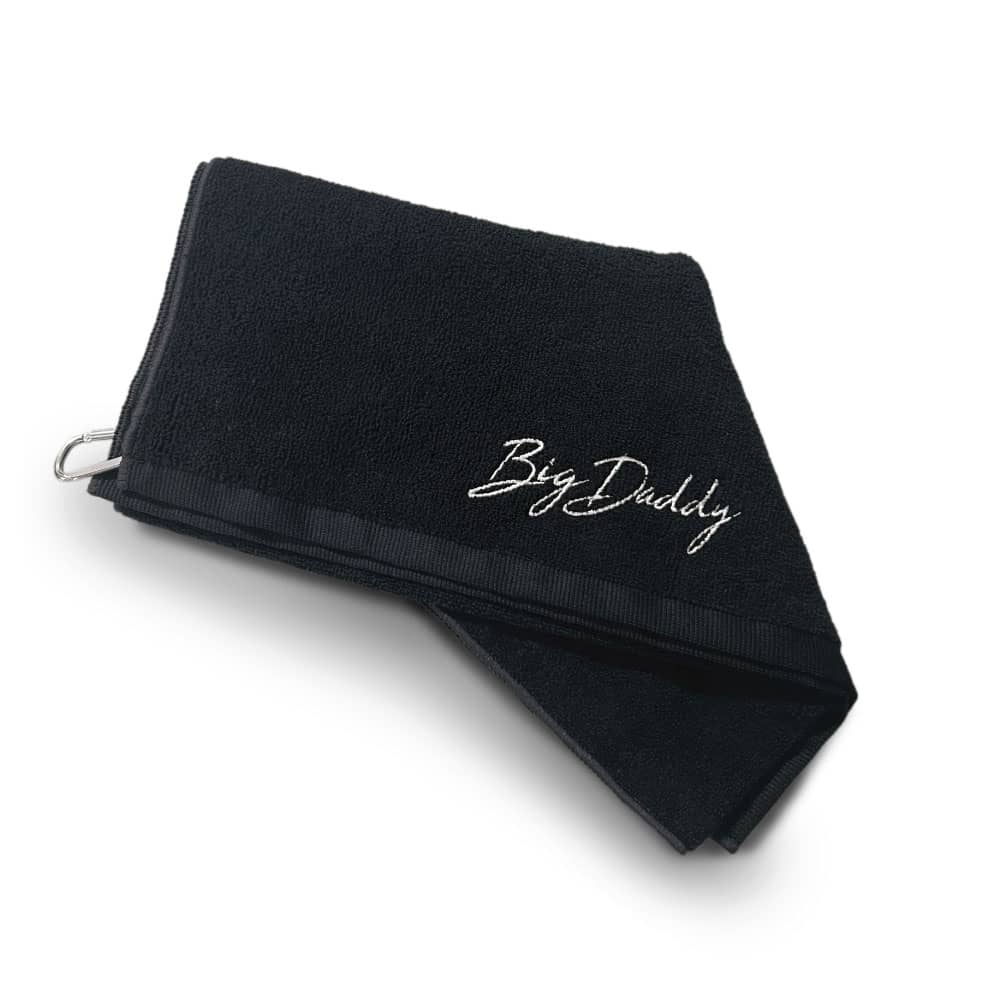 Big Daddy Golf Towel (Black)