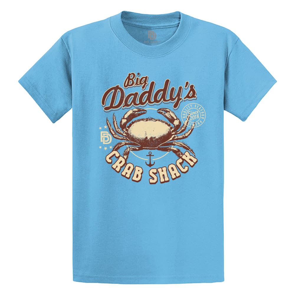 Big Daddy’s Crab Shack Short Sleeve Tee (Tidal Wave) Big Daddy Clothing Co.