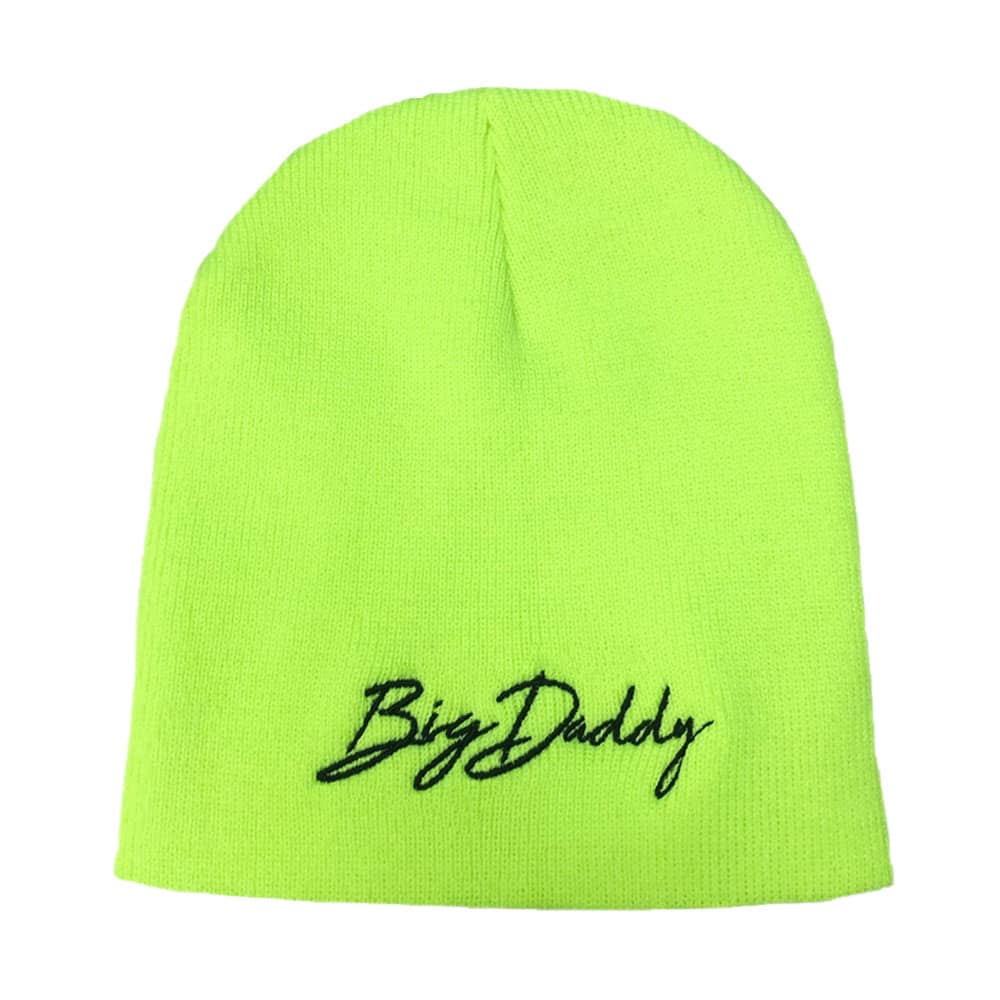 Big Daddy Knit Skull Cap (Safety Yellow) | Big Daddy Clothing Co.