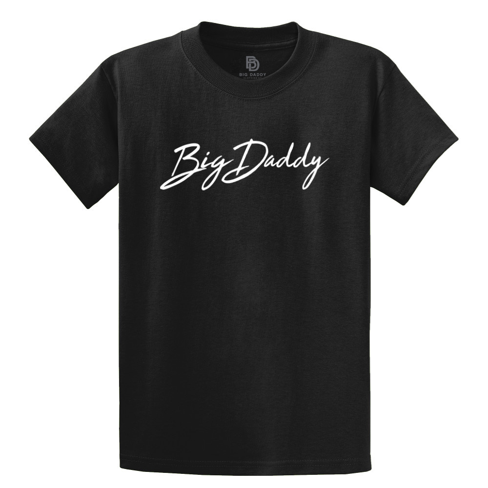 Big Daddy Signature Short Sleeve Tee (Black) | Big Daddy Clothing Co.