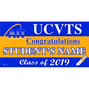 Academy for Information Technology Graduation 2019 Lawn Sign