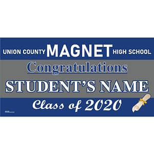 UCVTS Magnet High School Graduation 2020 Lawn Sign