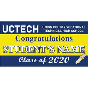 Union County Vocational-Technical High School 2020 Lawn Sign