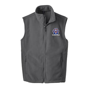 Tamaques School Iron Grey Adult Fleece Vest