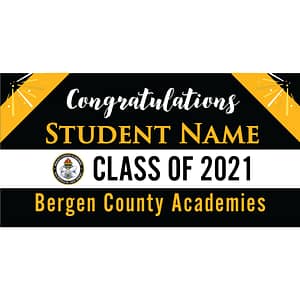 Bergen County Academies Graduation 2021 Lawn Sign