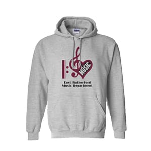 E. Rutherford Music Dept Pullover Hoodie