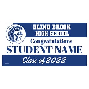 Blind Brook School Graduation Lawn Sign