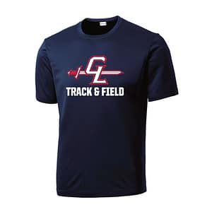 G.L. Track & Field Wicking Short Sleeve Tee