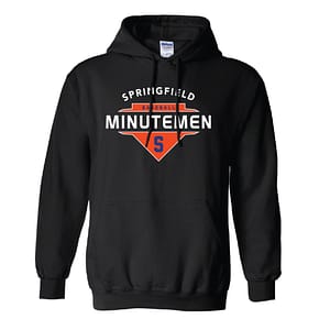 Springfield Baseball Pullover Hoodie – Black