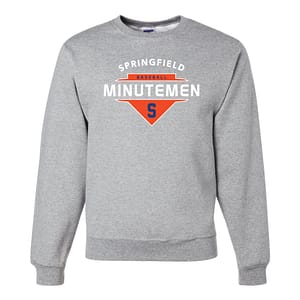 Springfield Baseball Crewneck Sweatshirt – Sport Grey