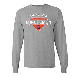 Springfield Baseball Long Sleeve Tee – Sport Grey