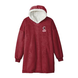 Columbia Baseball Embroidered Wearable Blanket