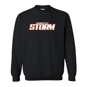 Springfield Storm Crewneck Sweatshirt – Black