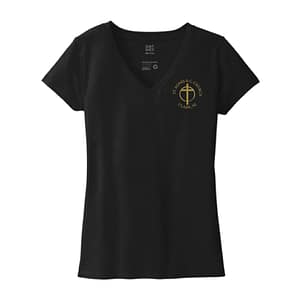 St. Agnes Ladies V-Neck Tee