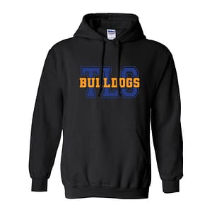 TLS Bulldogs Pullover Hoodie – Black