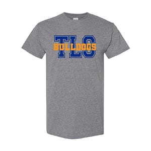 TLS Bulldogs Short Sleeve Tee – Dark Heather