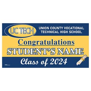 Union County Vocational-Technical High School 2024 Lawn Sign