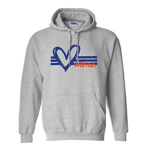 Walton School HEART Pullover Hoodie