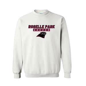 Roselle Park H.S. Girls Soccer Crewneck Sweatshirt – White