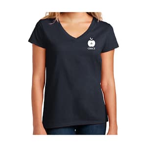 GRACE Ladies Short Sleeve Tee – Black