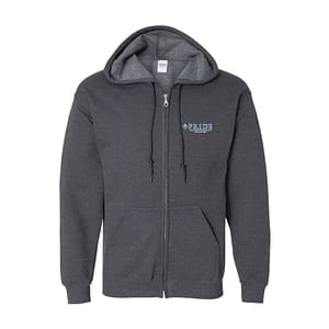 Pride PFO Full-zip Hoodie – Dark Heather