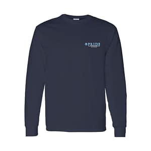 Pride PFO Long Sleeve Tee – Navy