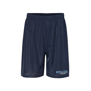 Pride PFO Mesh Athletic Shorts – Navy
