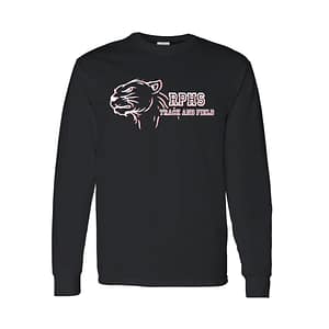 R.P. Track & Field Long Sleeve Tee – Black