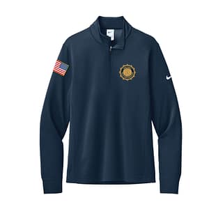 Union County Police Chiefs Nike 1/2 Zip Pollover – Navy