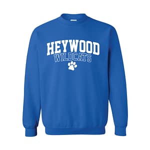 Heywood School Crewneck Sweatshirt – Royal