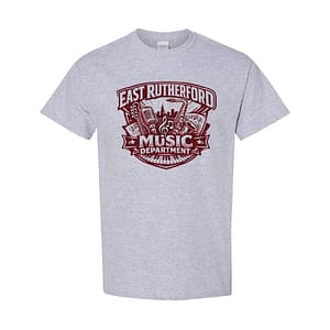 E. Rutherford Music Dept Short Sleeve Tee