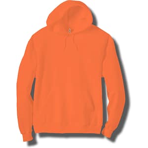 Adult Neon Orange Hoodie