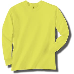 Neon Yellow Long Sleeve T-Shirt