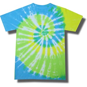 Neon Cool Breeze Tie Dye Tee