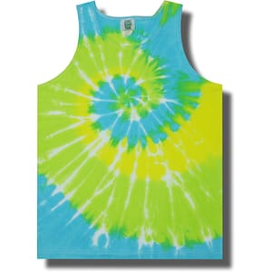 Neon Cool Breeze Tie Dye Tank