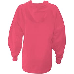 Hooded Fuchsia Boyfriend Jersey