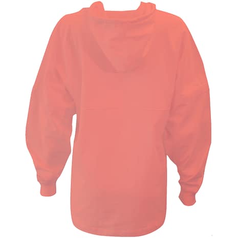 Hooded Coral Boyfriend Jersey