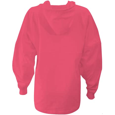 Hooded Fuchsia Boyfriend Jersey