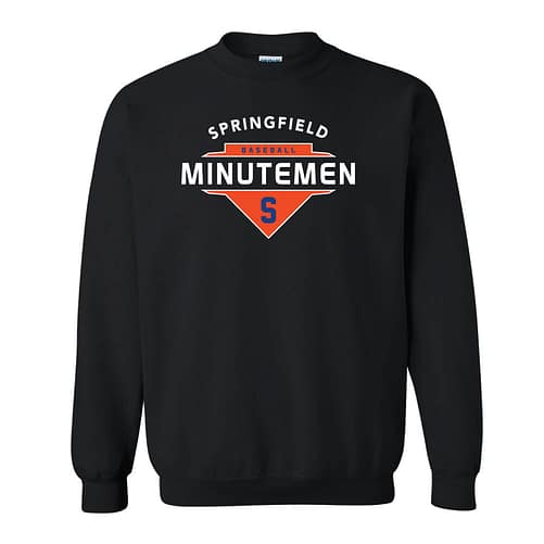 SpringfieldBaseball_BlackCrewneck