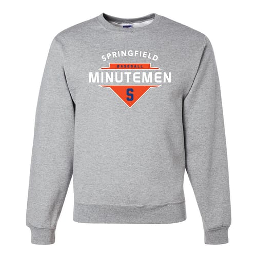 SpringfieldBaseball_GreyCrewneck