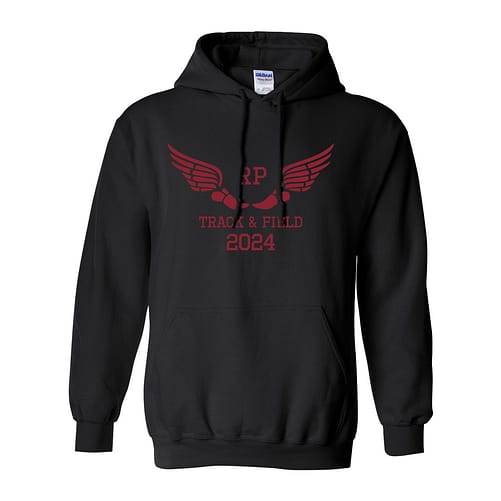 RPHS-TrackField24-blck-hoodie