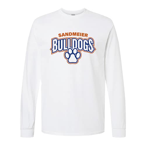 SandmeierBulldogs_WhiteLStshirt